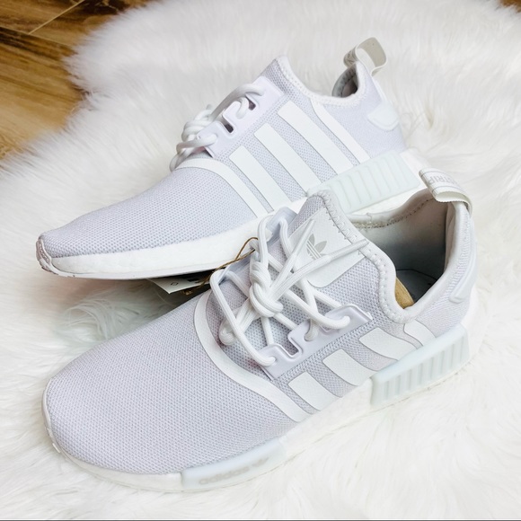 adidas NMD_R1 Triple White Refined Parley Shoes - Picture 6 of 7